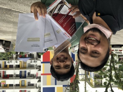 Muhamad Taufiq with Adi Azuan